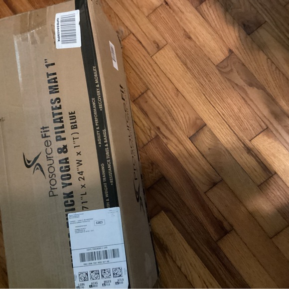 MAT YOGA, PROSOURCEFIT extra thick yoga and Pilates mat. Blue - Picture 3 of 9